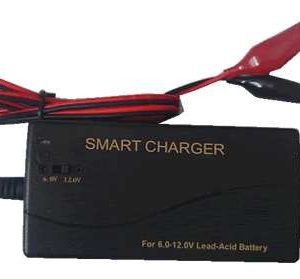 Cargador para batería de plomo 6V-12V