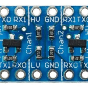 Conversor de niveles lógicos 3.3v - 5v de 2 canales
