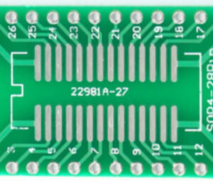 Adaptador DIP28 a SOP28-TSSOP28