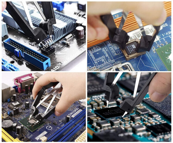Pinza Extracción PLCC IC Antiestática - Imagen 2