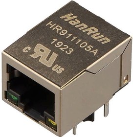 Conector del Lan de HR911105A HanRun RJ45
