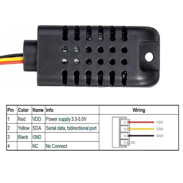 Sensor temperatura y humedad AM2301 - Imagen 2