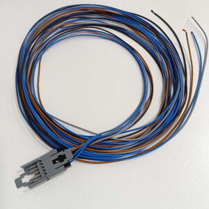 Conector empalme para cierre electrónico Renzacci con cableado