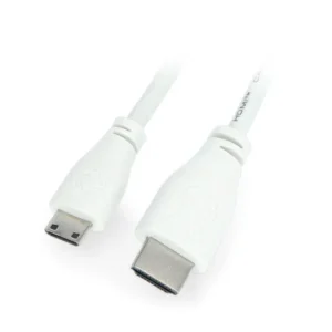 Cable miniHDMI - HDMI original para Raspberry Pi