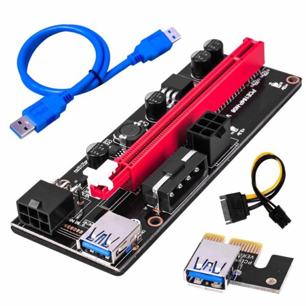 Riser PCI-E adaptador PCE164P-N08 V009S 16X - Imagen 2