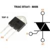 BTA41-800B - Triac 800v 40A - Imagen 2