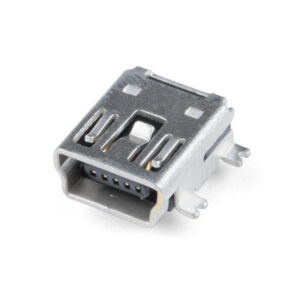 Conector mini USB-A hembra PCB