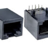 Conector 8P8C - RJ45 Hembra de plástico - negro - Imagen 3