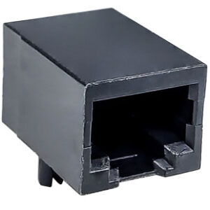 Conector 8P8C - RJ45 Hembra de plástico - negro